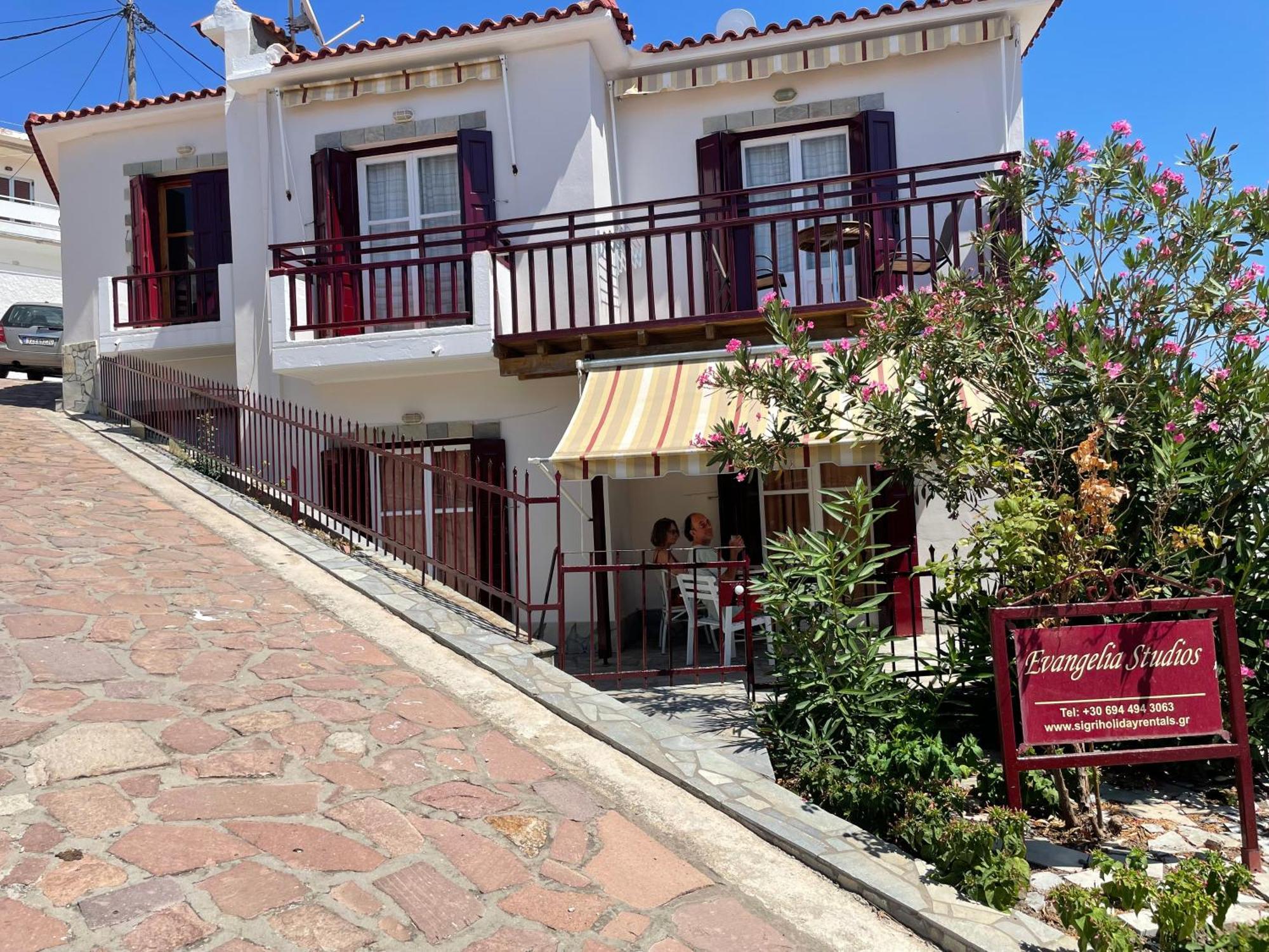 Evangelia Studios Sígrion Exteriér fotografie